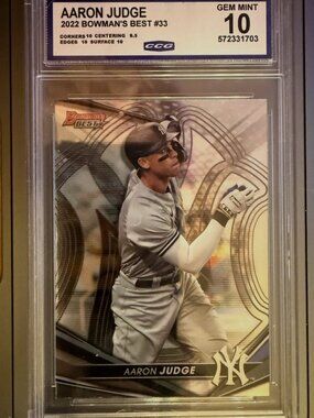 Aaron Judge 33 | 2022 Bowman's Best | CCG10